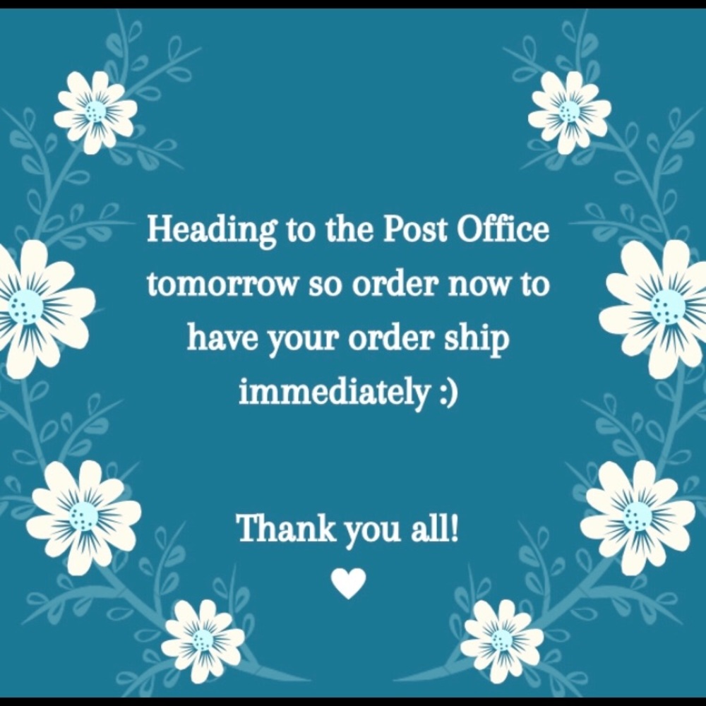 Heading to the post office!